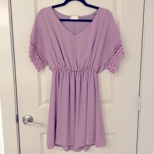 Altar’d State purple dress.